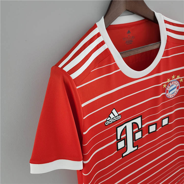 Bayern Munich 22/23 Home Red Soccer Jersey Football Shirt - Click Image to Close